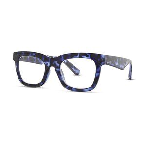 Ryan Simkhai Eyeshop Stella Blue Light Glasses in Blue Tortoise